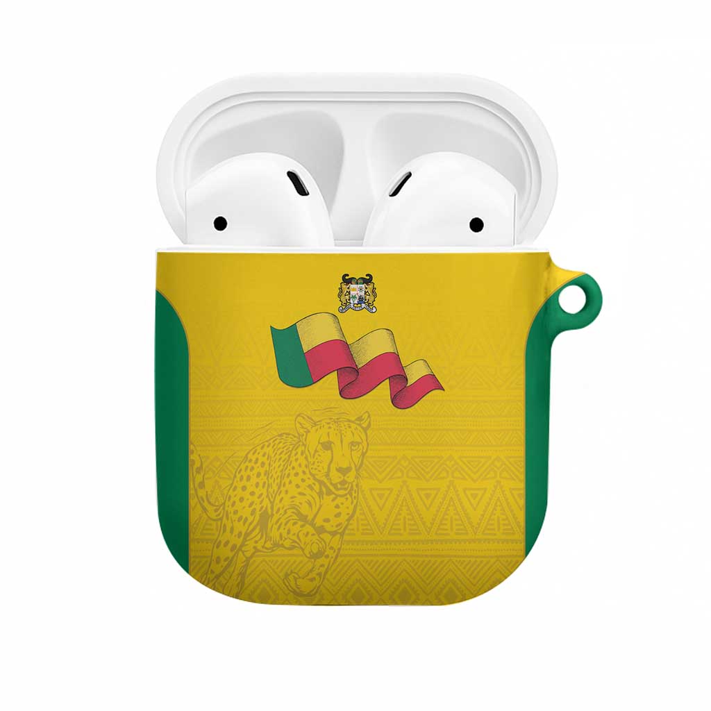 Benin Football AirPods Case Go Champions Les Guepards
