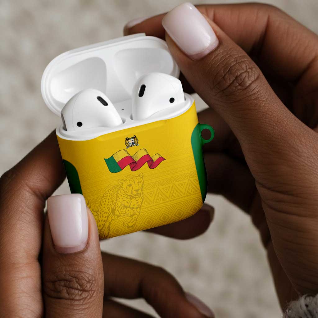 Benin Football AirPods Case Go Champions Les Guepards