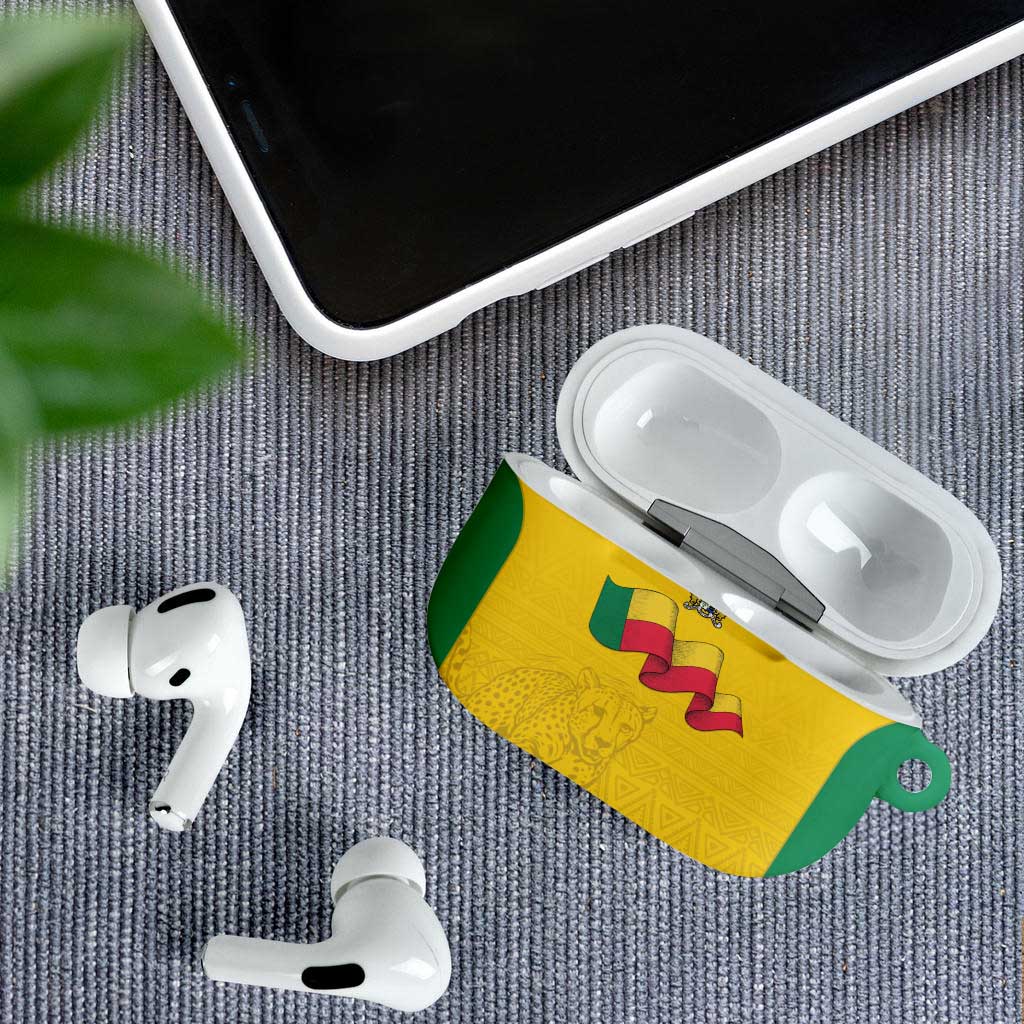 Benin Football AirPods Case Go Champions Les Guepards