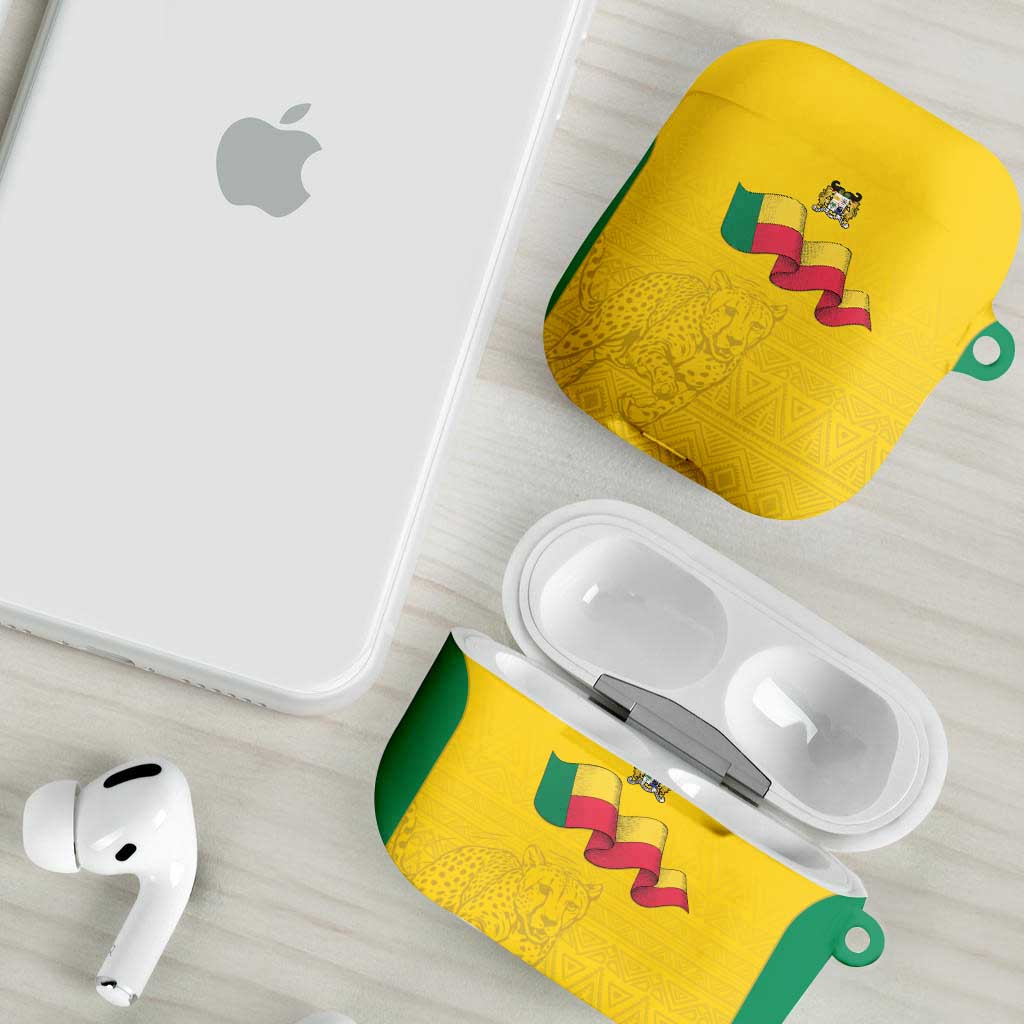 Benin Football AirPods Case Go Champions Les Guepards