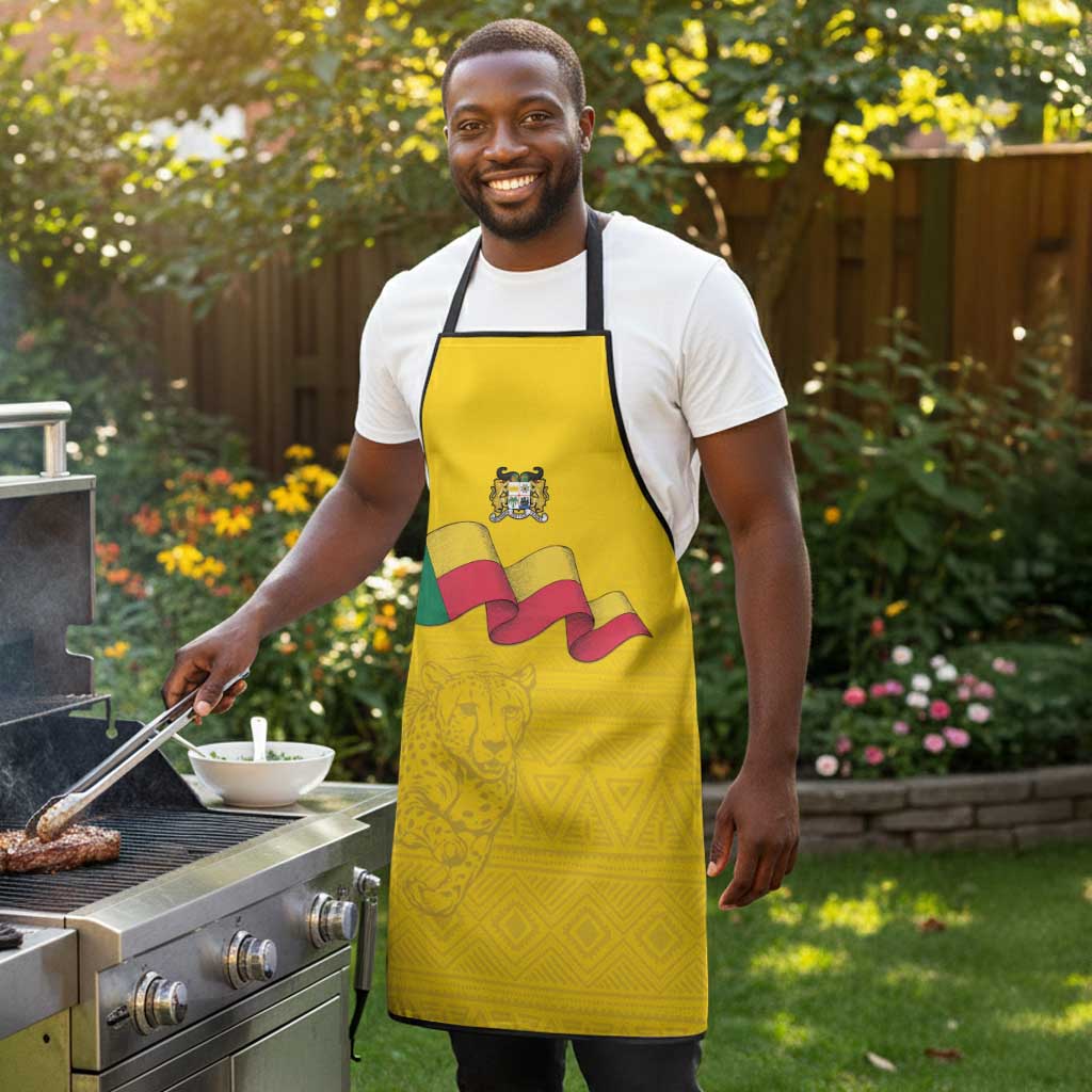 Benin Football Apron Go Champions Les Guepards