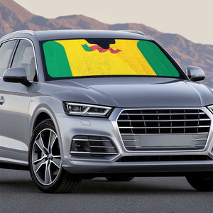 Benin Football Auto Sun Shade Go Champions Les Guepards