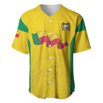 Afro Benin Football Custom Baseball Jersey Come On Les Guepards LT15