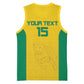 Afro Benin Football Custom Basketball Jersey Come On Les Guepards - African Pride