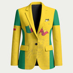Custom Benin Football Blazer Go Champions Les Guepards