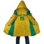 Custom Benin Football Cloak Go Champions Les Guepards