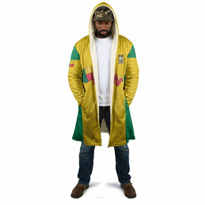 Custom Benin Football Cloak Go Champions Les Guepards