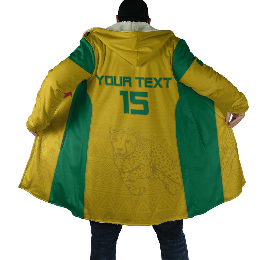 Custom Benin Football Cloak Go Champions Les Guepards