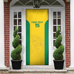 Custom Benin Football Door Cover Go Champions Les Guepards