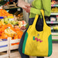 Afro Benin Football Grocery Bag Come On Les Guepards - African Pride