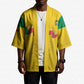 Custom Benin Football Kimono Go Champions Les Guepards