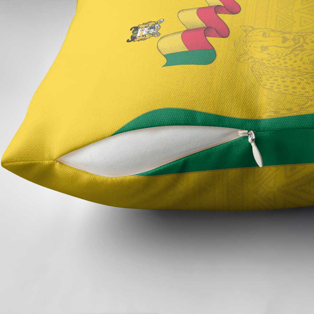 Benin Football Pillow Cover Go Champions Les Guepards