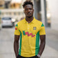 Afro Benin Football Custom Polo Shirt Come On Les Guepards LT15