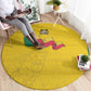 Afro Benin Football Round Carpet Come On Les Guepards - African Pride