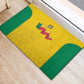 Afro Benin Football Rubber Doormat Come On Les Guepards - African Pride
