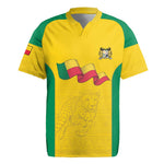 Afro Benin Football Custom Rugby Jersey Come On Les Guepards LT15