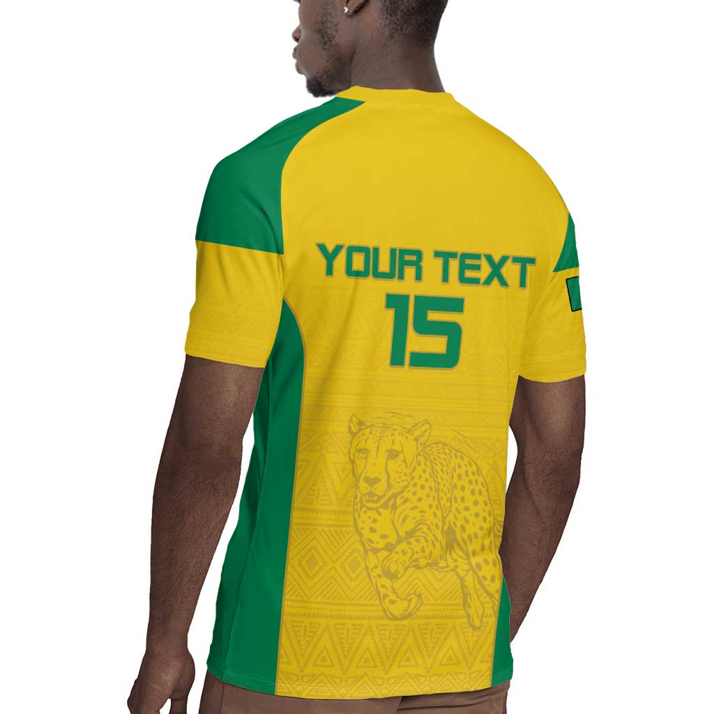 Afro Benin Football Custom Rugby Jersey Come On Les Guepards LT15