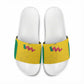 Benin Football Slide Sandals Go Champions Les Guepards
