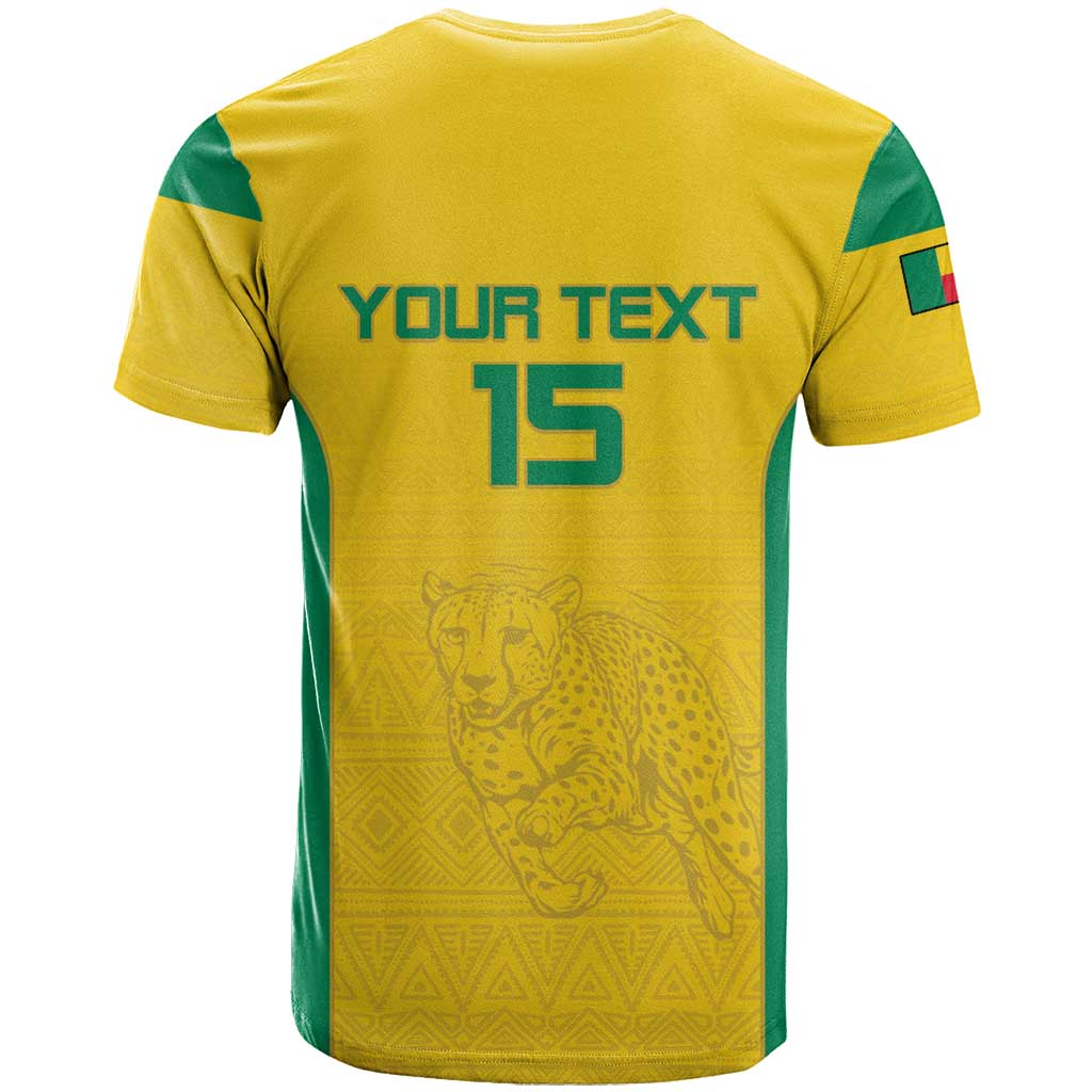 Afro Benin Football Custom T shirt Come On Les Guepards LT15