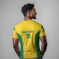 Afro Benin Football Custom T shirt Come On Les Guepards LT15