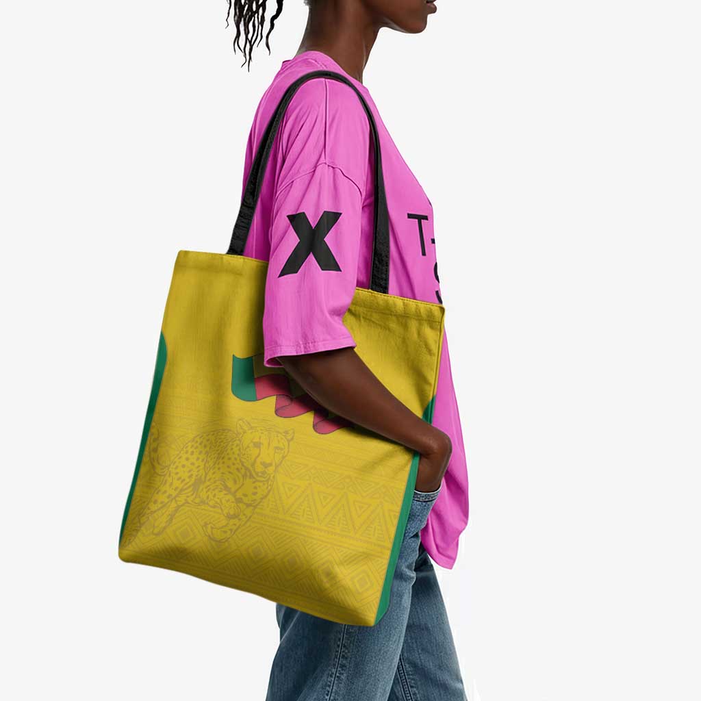 Benin Football Tote Bag Go Champions Les Guepards