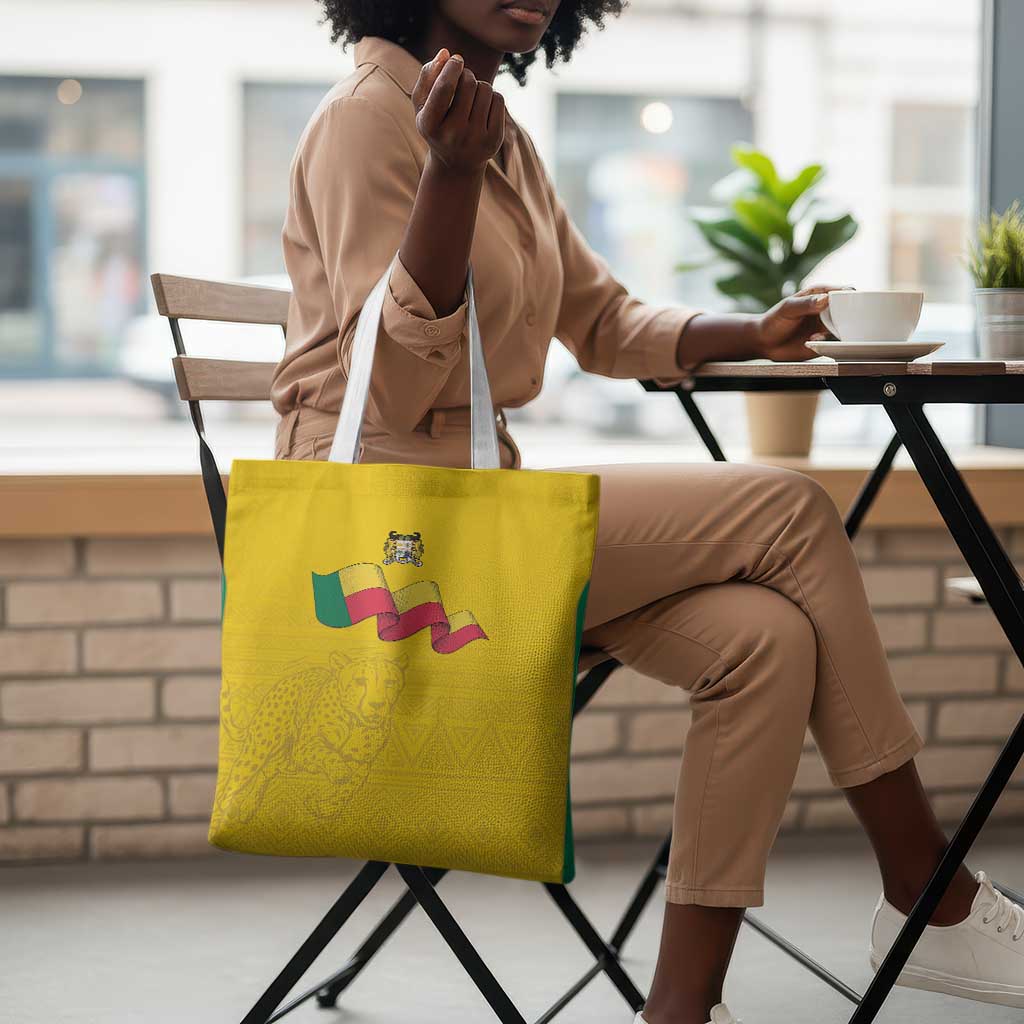 Benin Football Tote Bag Go Champions Les Guepards