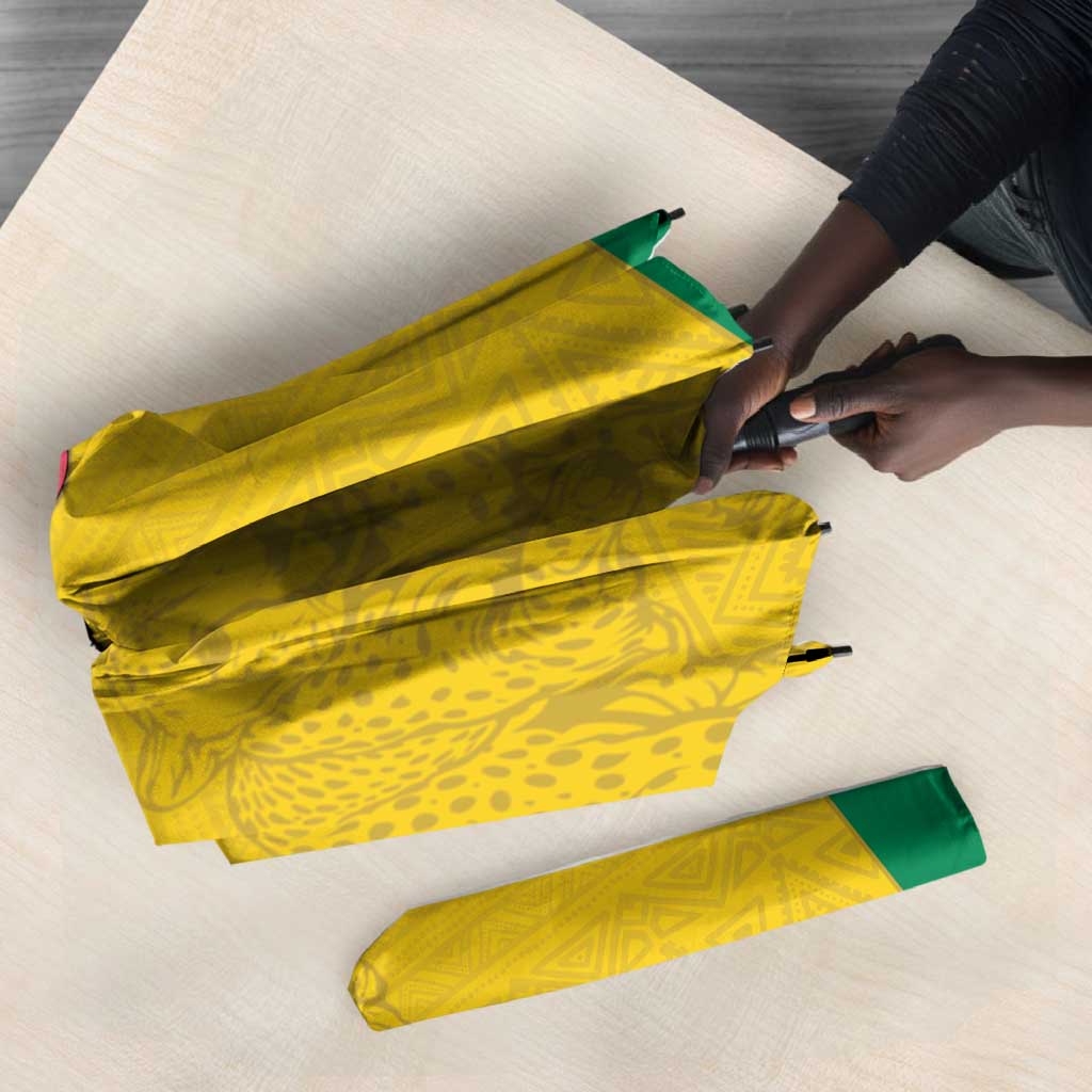 Benin Football Umbrella Go Champions Les Guepards