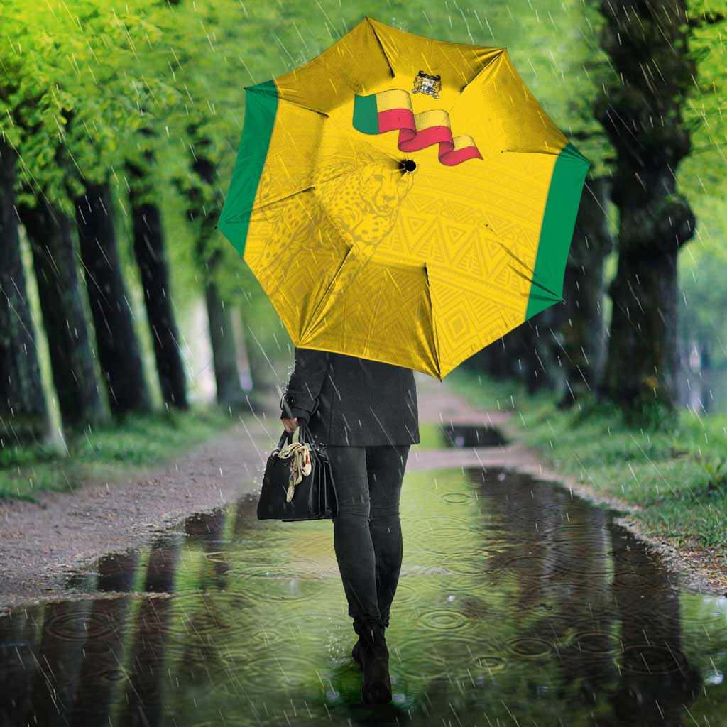 Benin Football Umbrella Go Champions Les Guepards