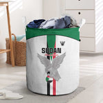 Afro Sudan Football Laundry Basket Come On Falcons of Jediane - African Pride