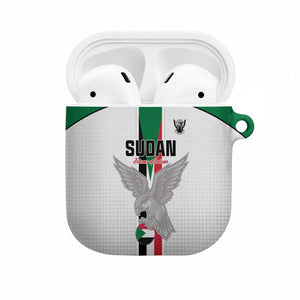 Sudan Football AirPods Case Go Champions Falcons of Jediane