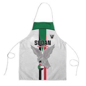 Sudan Football Apron Go Champions Falcons of Jediane