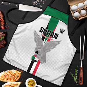 Sudan Football Apron Go Champions Falcons of Jediane