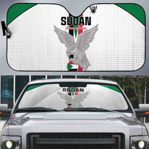 Sudan Football Auto Sun Shade Go Champions Falcons of Jediane