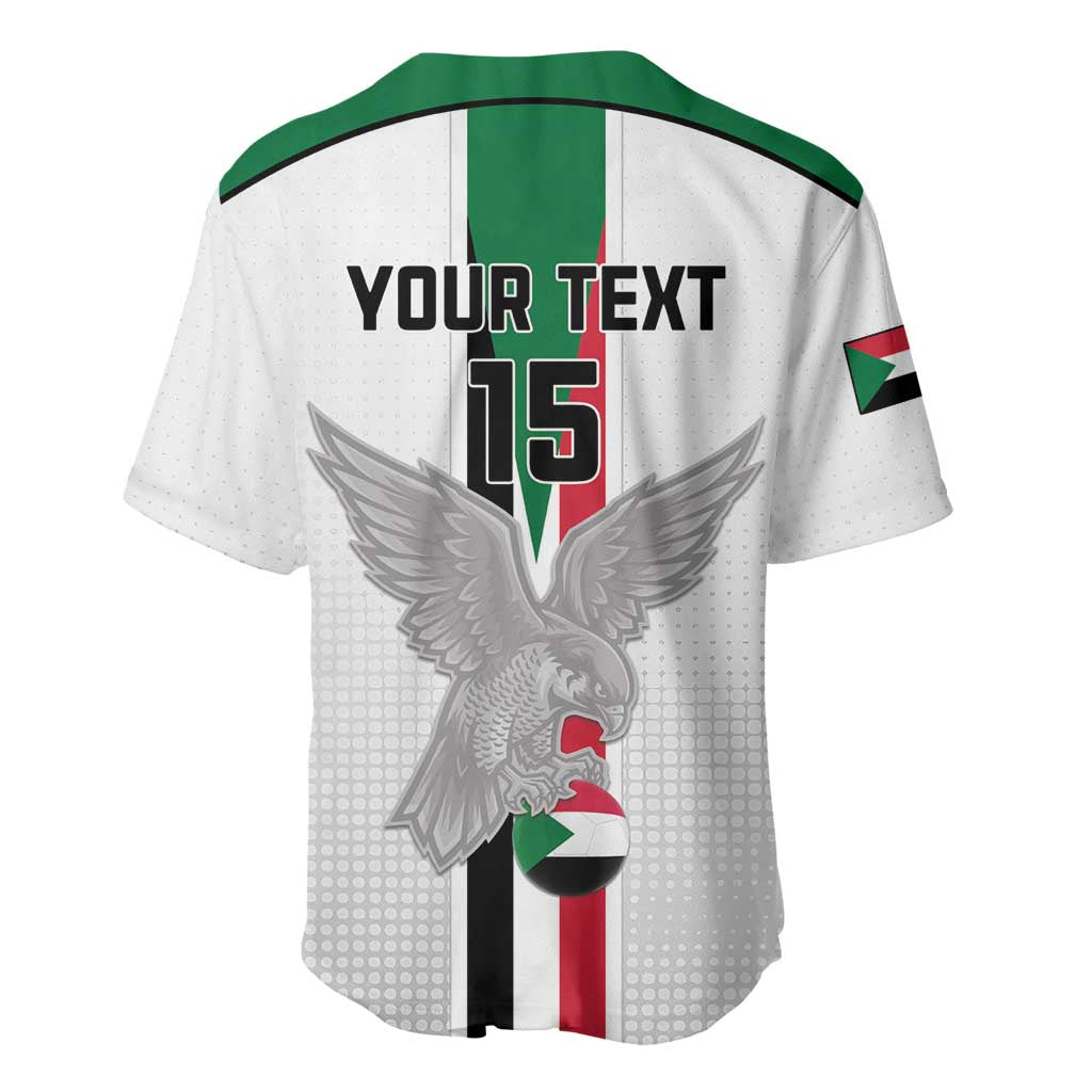 Afro Sudan Football Custom Baseball Jersey Come On Falcons of Jediane LT15