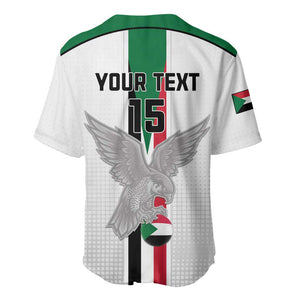 Afro Sudan Football Custom Baseball Jersey Come On Falcons of Jediane LT15