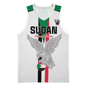 Afro Sudan Football Custom Basketball Jersey Come On Falcons of Jediane - African Pride
