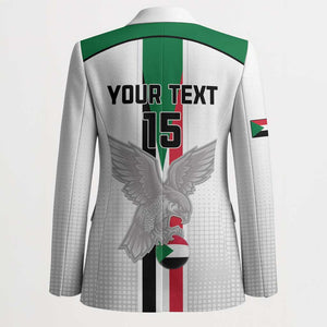 Custom Sudan Football Blazer Go Champions Falcons of Jediane