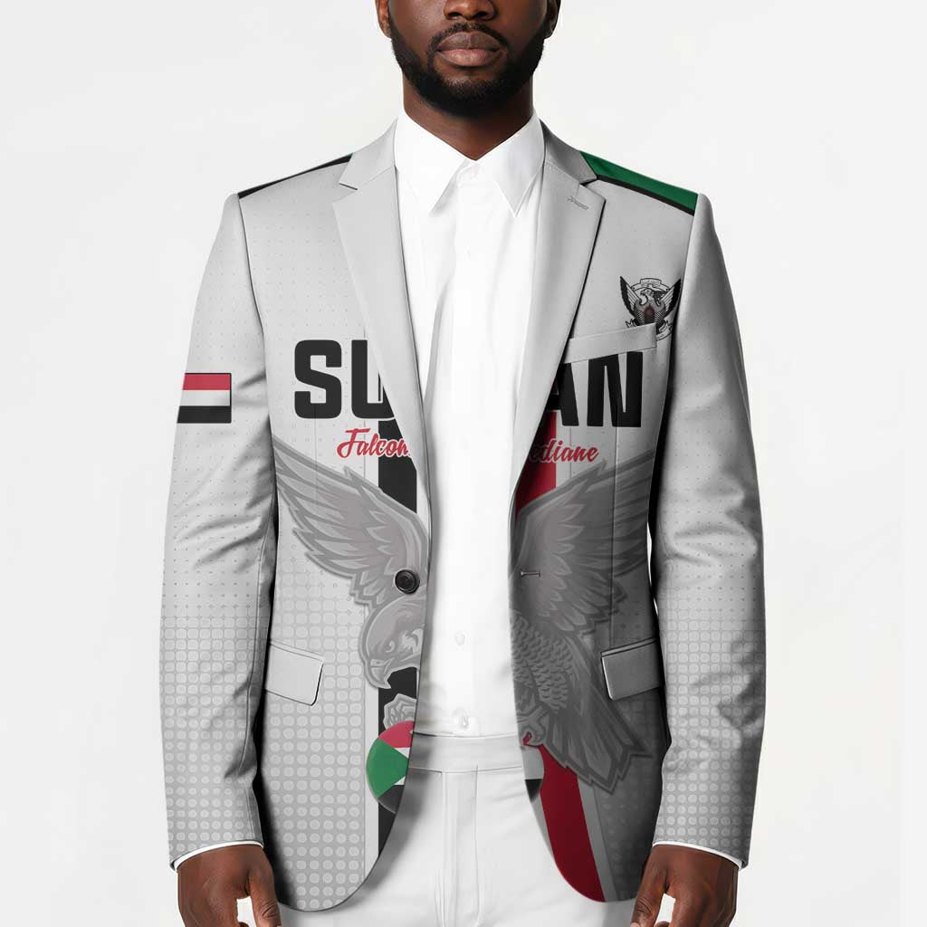 Custom Sudan Football Blazer Go Champions Falcons of Jediane