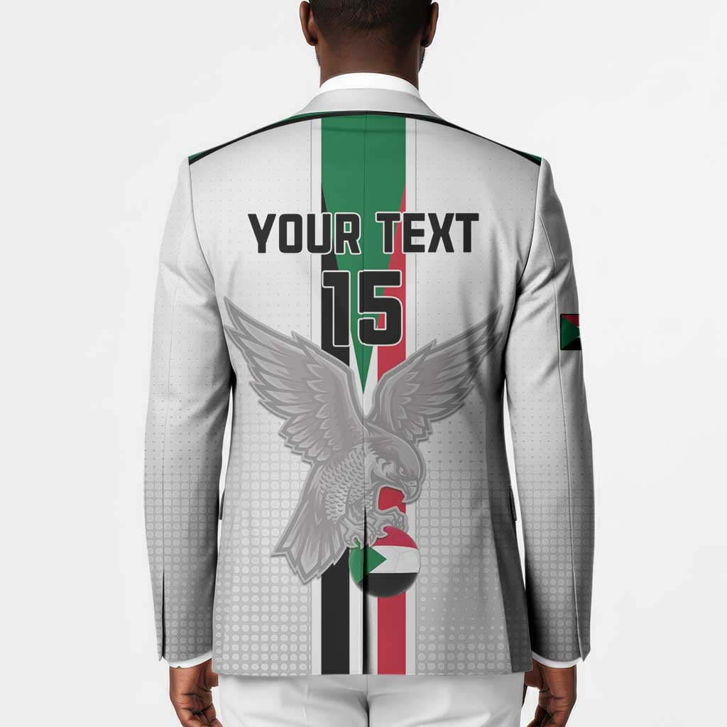 Custom Sudan Football Blazer Go Champions Falcons of Jediane