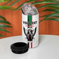 Afro Sudan Football Custom 4 in 1 Can Cooler Tumbler Come On Falcons of Jediane - African Pride