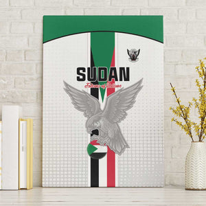 Afro Sudan Football Canvas Wall Art Come On Falcons of Jediane - African Pride