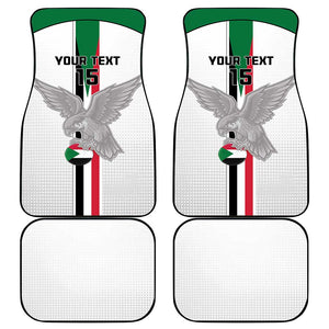 Afro Sudan Football Custom Car Mats Come On Falcons of Jediane - African Pride