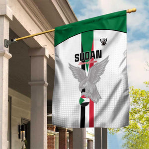 Afro Sudan Football Garden Flag Come On Falcons of Jediane - African Pride