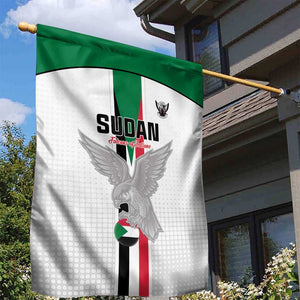 Afro Sudan Football Garden Flag Come On Falcons of Jediane - African Pride