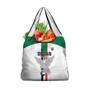 Afro Sudan Football Grocery Bag Come On Falcons of Jediane - African Pride