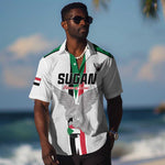 Afro Sudan Football Custom Hawaiian Shirt Come On Falcons of Jediane LT15