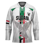 Custom Sudan Football Hockey Jersey Go Champions Falcons of Jediane