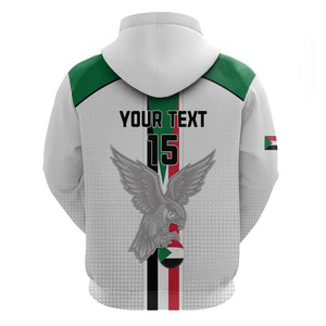 Afro Sudan Football Custom Hoodie Come On Falcons of Jediane - African Pride