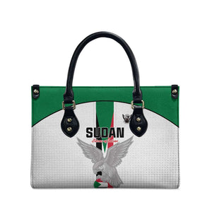 Sudan Football Leather Bag Go Champions Falcons of Jediane