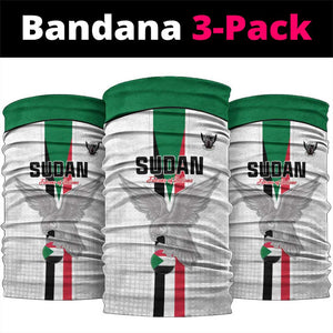 Afro Sudan Football Neck Gaiter Come On Falcons of Jediane - African Pride